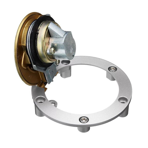 Bouchon De Réservoir Accossato Pour Ducati Streetfighter V4 (2022) - Fermeture Rapide, Alu CNC, Couleur Or